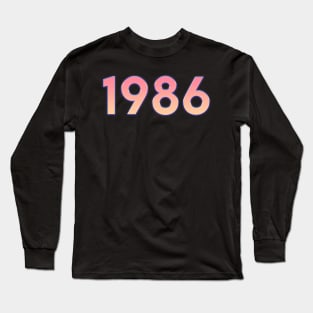 1986 Long Sleeve T-Shirt